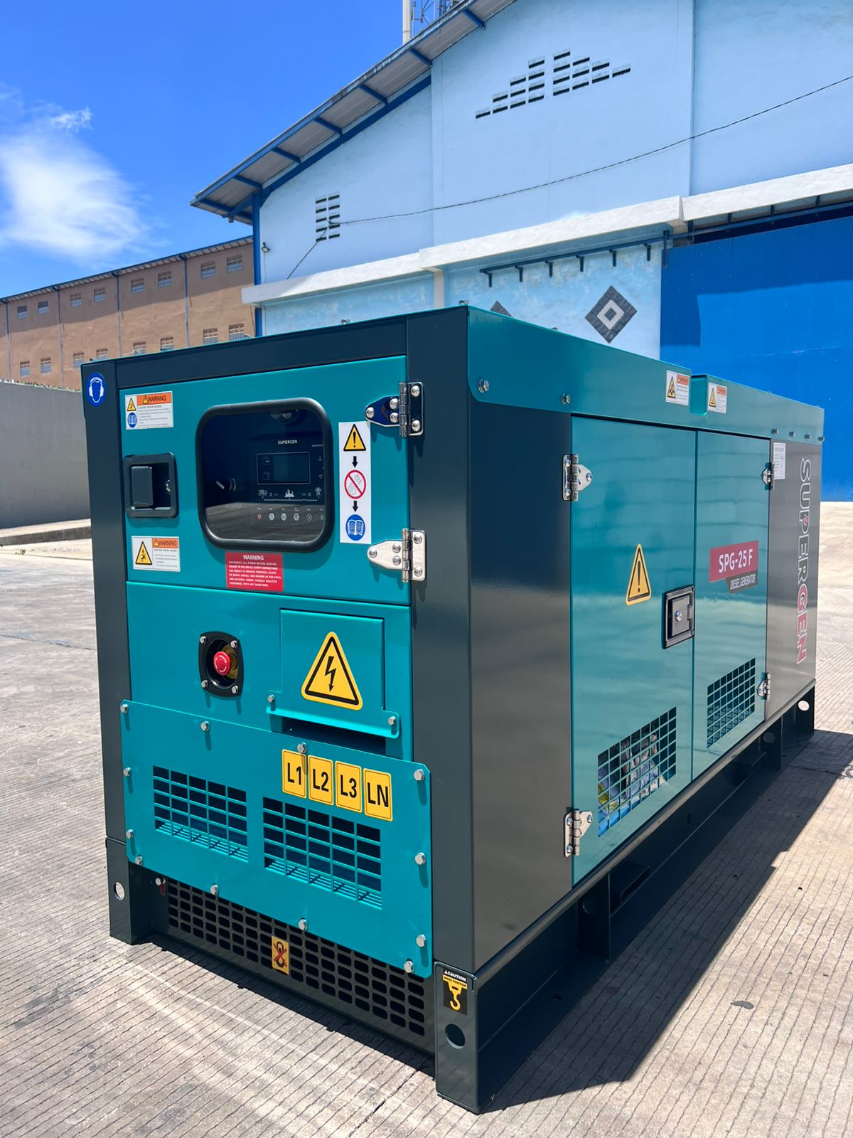 SUPERGEN SPG-25F diesel generator
